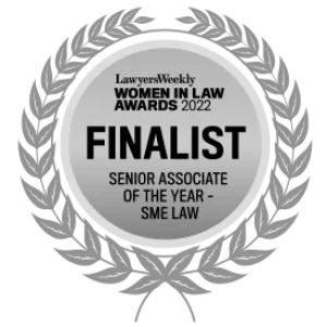 WIL22_Finalists_Senior-Associate-of-the-Year-–-SME-Law.webp